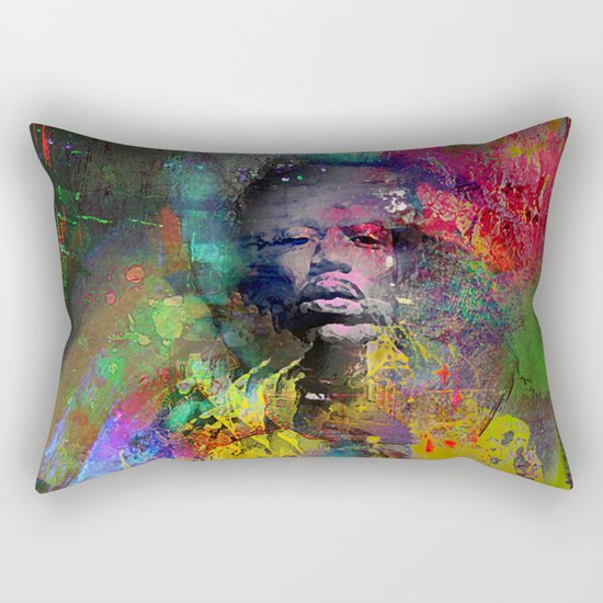 Wait Foxy Lady Rectangular Pillow