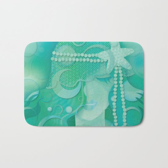 Mermaid III - Ice Queen Bath Mat