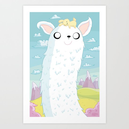 Away We Go Art Print