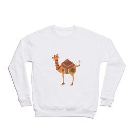 The Ethnic Camel Crewneck Sweatshirt