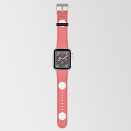 Happy Red Dots Holidays Birthday Modern Collection Apple Watch Band