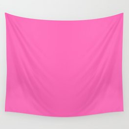 Electric Pink Wall Tapestry