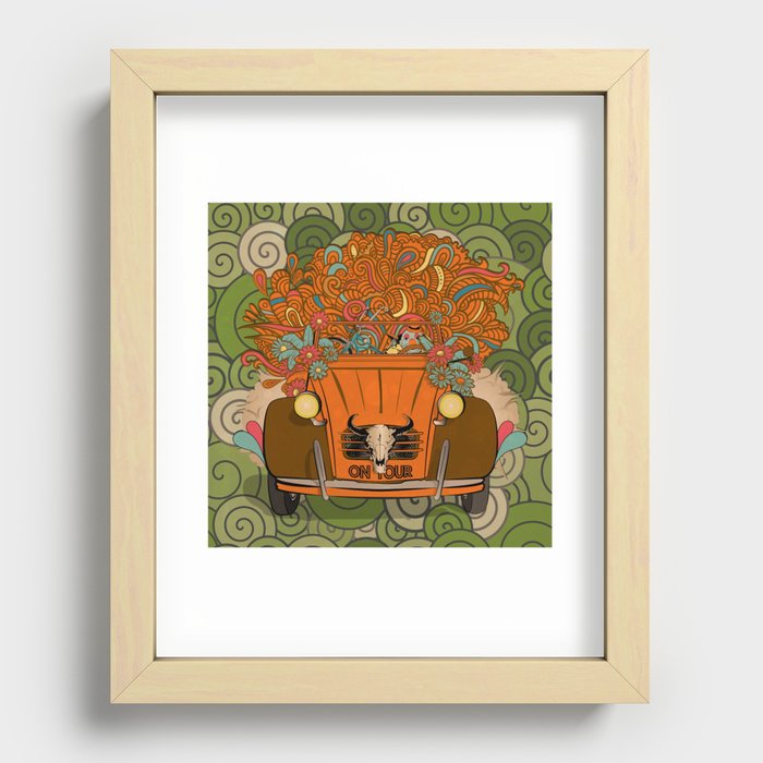 2cv Recessed Framed Print