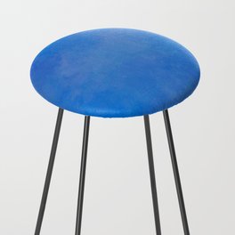 Solid blue  Counter Stool