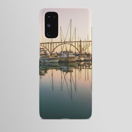 Sailboats at Sunset | Oregon Travel Photography Android Case