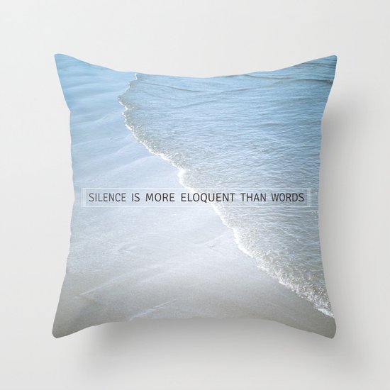 Eloquence Throw Pillow