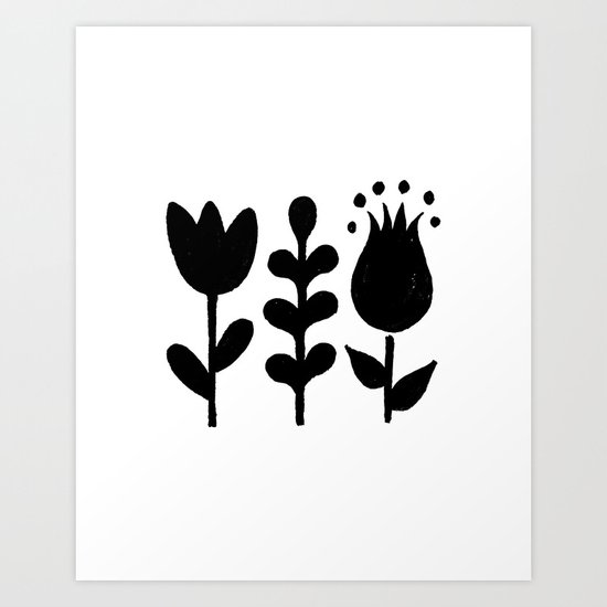 Flowers Art Print