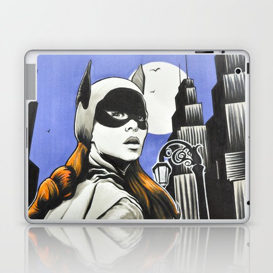 Vintage Batgirl Laptop & iPad Skin