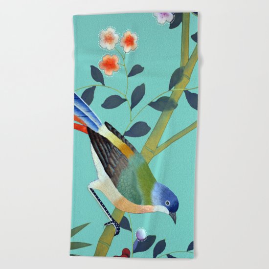 something else entirely Beach Towel