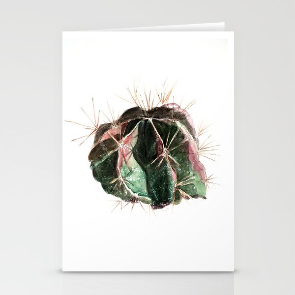 Asteroid cactus Stationery Cards