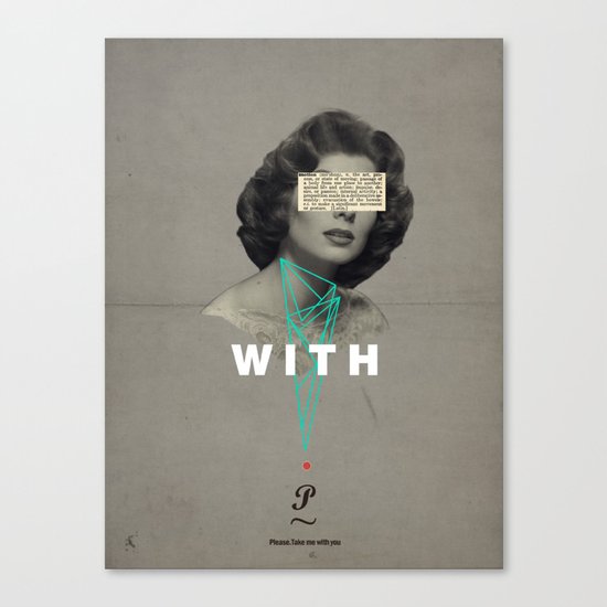 With You Canvas Print