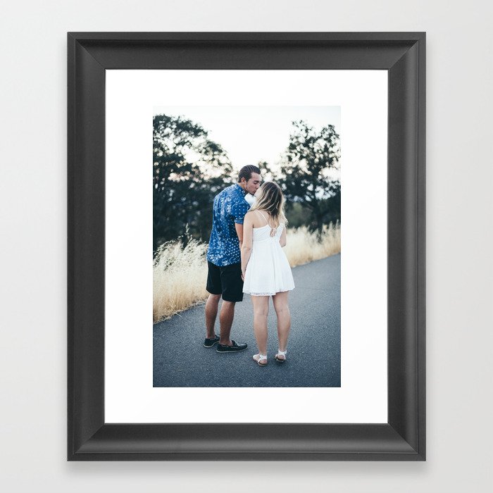 Luke and Alina Framed Art Print