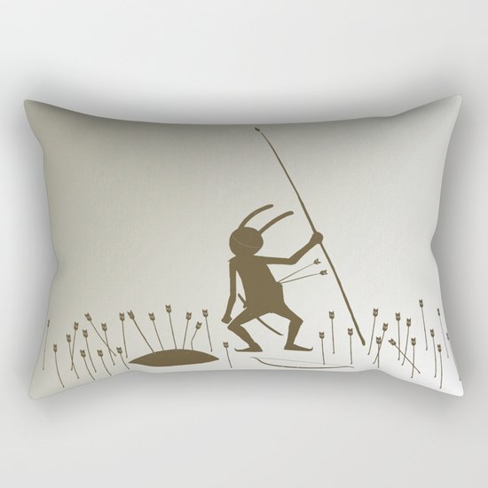 BREATH 숨 Rectangular Pillow