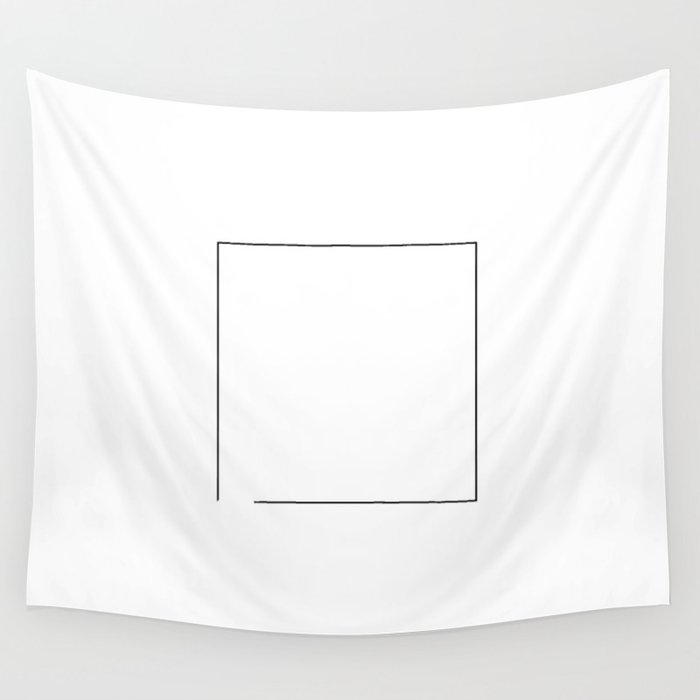 Minimalist Almost Square Wall Tapestry