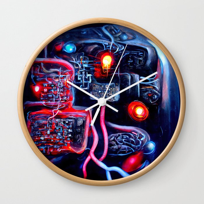 Positronic Brain Wall Clock