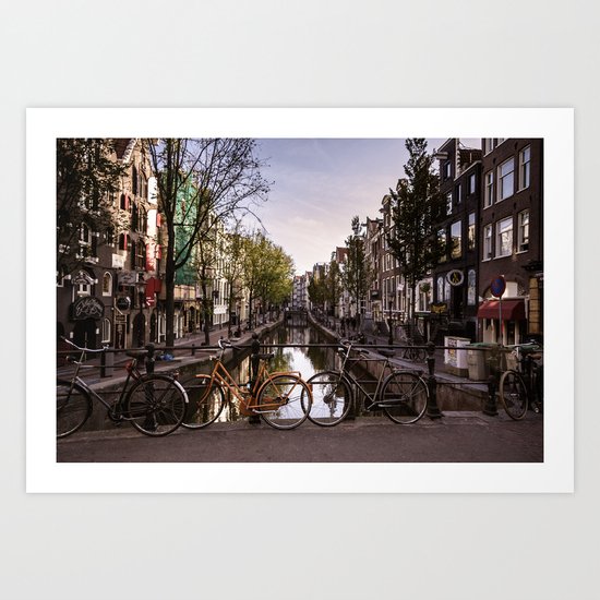 Early Morning, Amsterdam Art Print