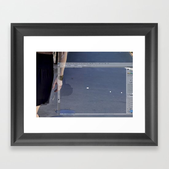 Son, someday you'll understand. Framed Art Print