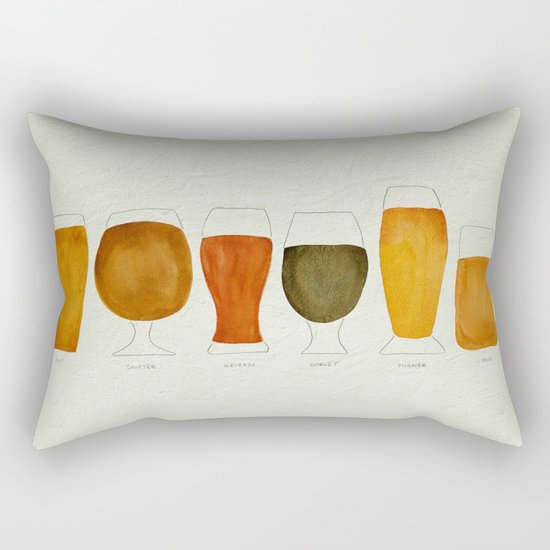 Beer Rectangular Pillow