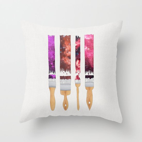 Color Your Life - Stargazer Throw Pillow