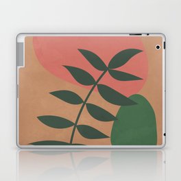 Colorful Scandi - Botanical Leaves 2 Laptop Skin