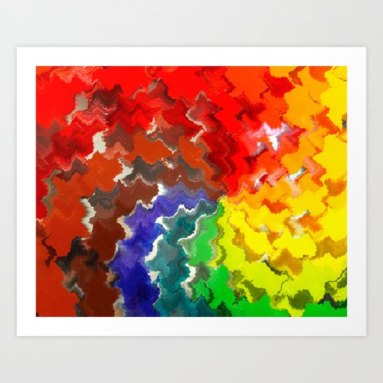 Taste the Rainbow Art Print