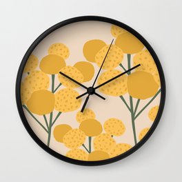 Flower Market | New York City | Floral Art Wall Clock