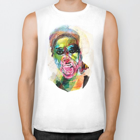 The human beast Biker Tank