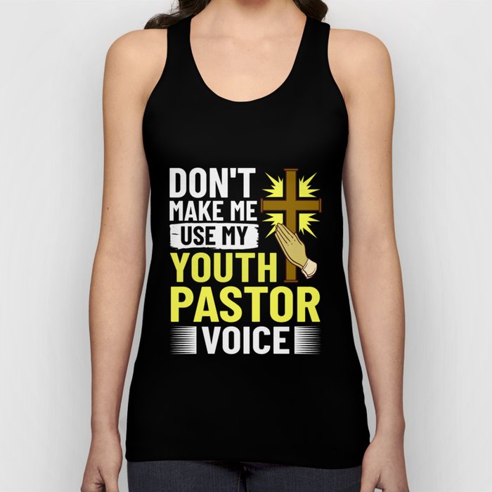 Youth Pastor Church Minister Clergy Christian Tank Top