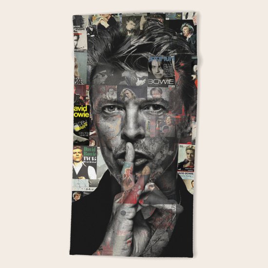 David Bowie Beach Towel