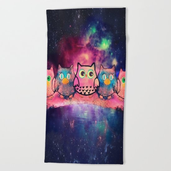 owl-259 Beach Towel