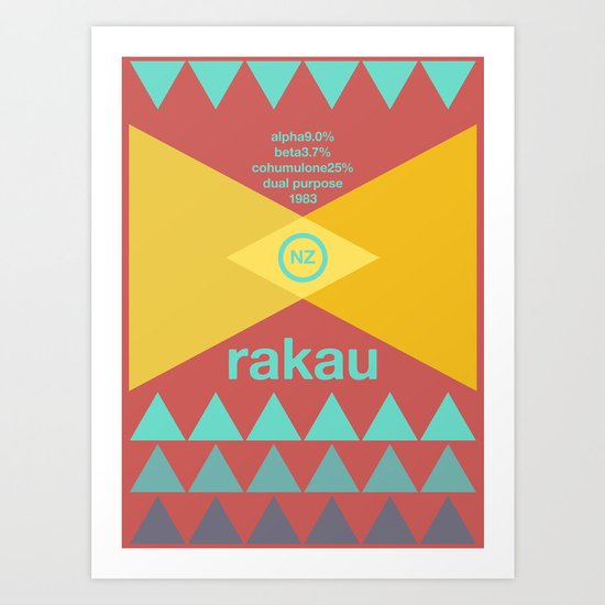 rakau single hop Art Print