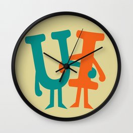 You and I Wall Clock