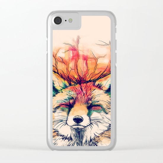 Fox Yeah! Clear iPhone Case