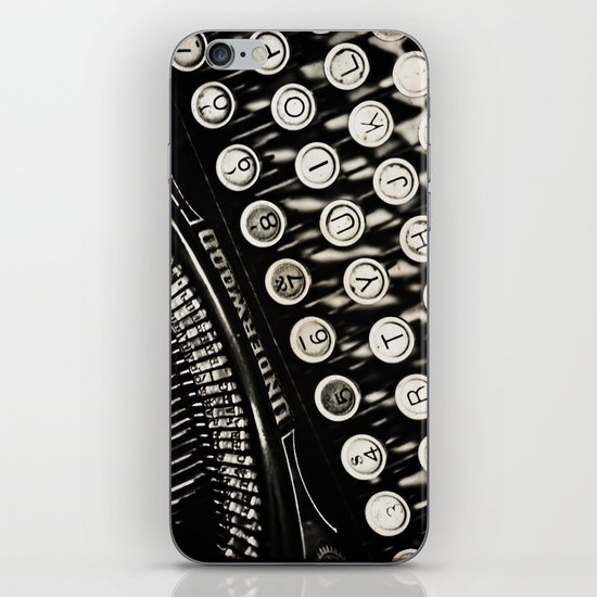 Underwood typewriter iPhone & iPod Skin