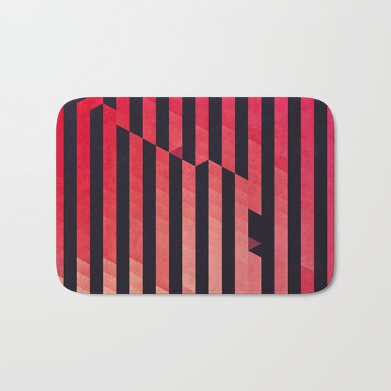 slyg stryyp Bath Mat