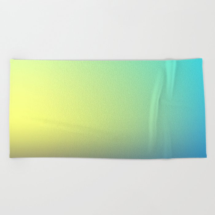 8  Blue Gradient Background 220715 Minimalist Art Valourine Digital Design Beach Towel