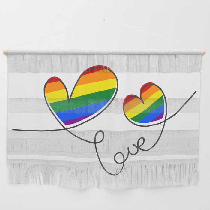 Love Heart Lgbt Pride Month | Wall Hanging