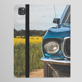 Vintage American Muscle car Mustang 2 + 2 automobile transportation color photograph / photography poster posters iPad Folio Case