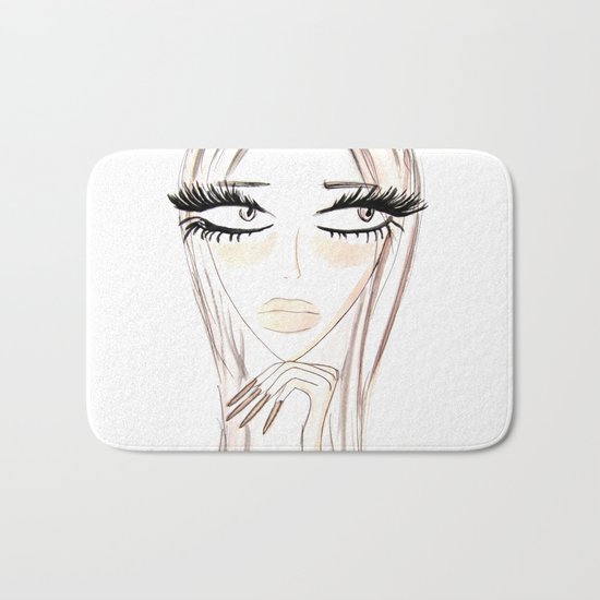 Lady Browny Bath Mat