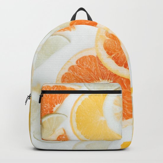 citrus fresh orange twist Backpack