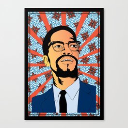 Malcolm X Canvas Print