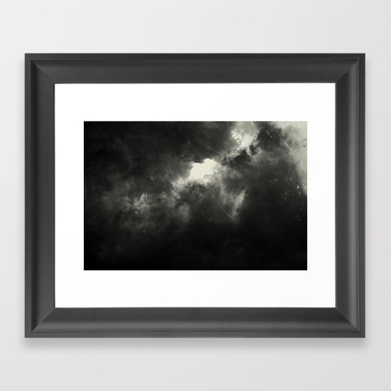 Hole In The Sky I Framed Art Print