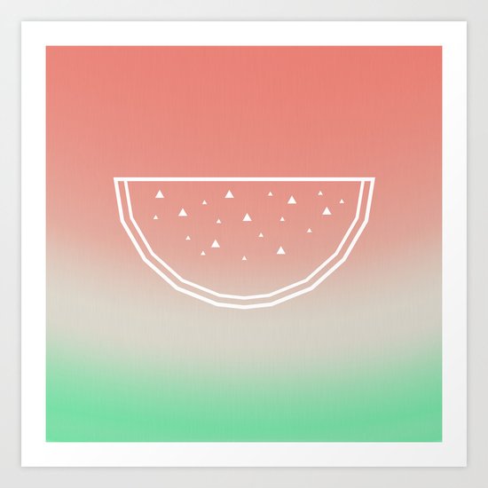 Watermelon Art Print