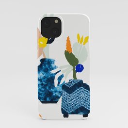 Blue Chiffon iPhone Case