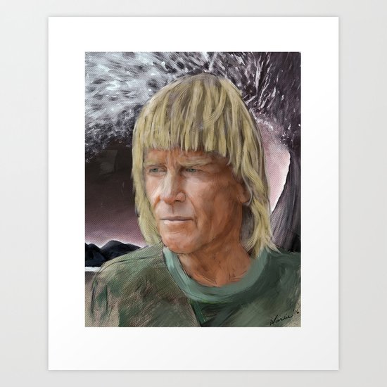 George Greenough- Living Surf Legend Art Print