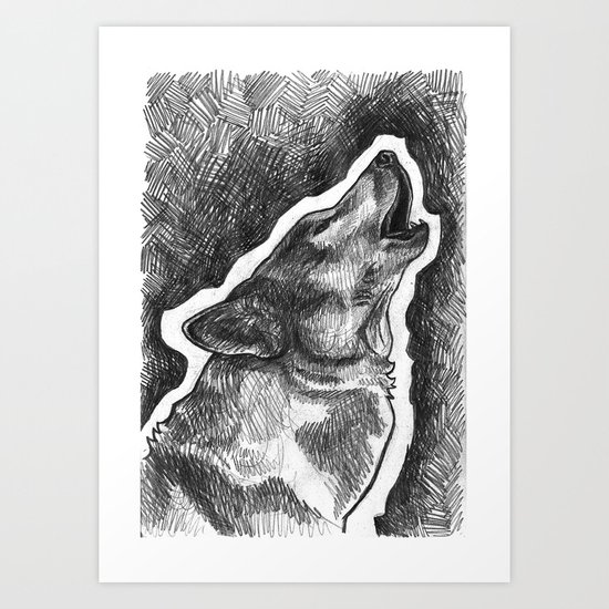 Wolf Art Print