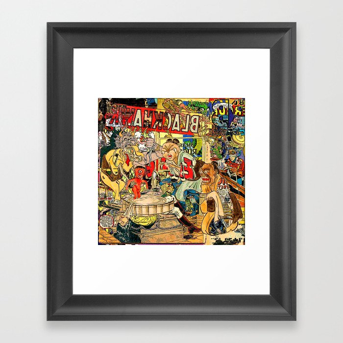 the daily lives of hungry ghosts Framed Art Print