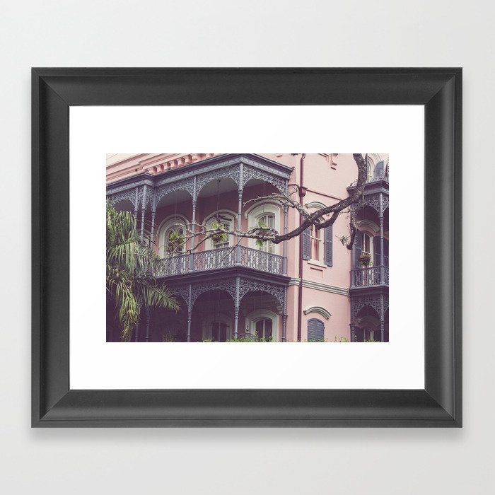 Uptown New Orleans Framed Art Print