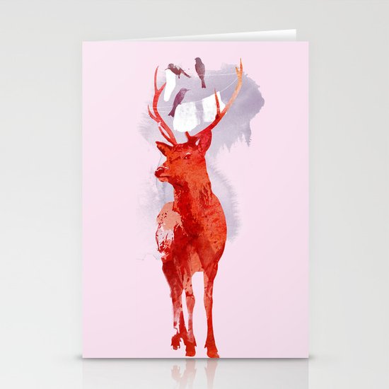 Useless Deer Stationery Cards