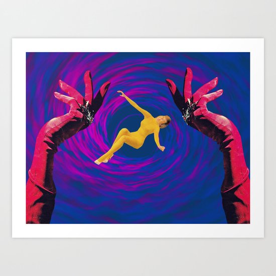 Diamond Flash Art Print